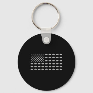 Amerikaanse Vlag Appeltaart Usa Patriottisme Patri Sleutelhanger