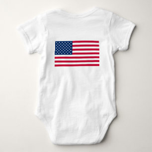 Amerikaanse vlag Baby Bodysuit of T-shirt