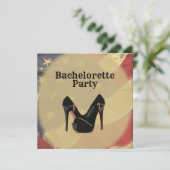 Amerikaanse vlag Bachelorette Kaart (Staand voorkant)