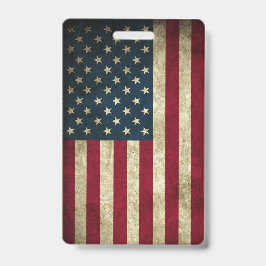 Amerikaanse vlag badge