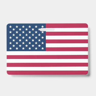 Amerikaanse vlag badge