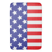 Amerikaanse vlag badmat (Voorkant Verticaal)