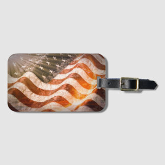 Amerikaanse vlag bagagelabel