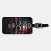 Amerikaanse vlag bagagelabel (Voorkant horizontaal)