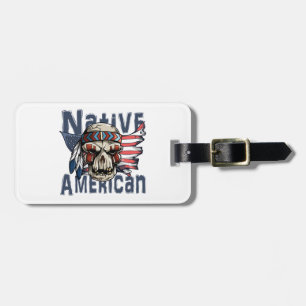 Amerikaanse vlag bagagelabel