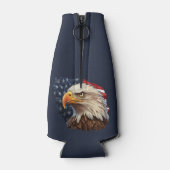 Amerikaanse vlag Bald Eagle Flesjeskoeler (Achterkant)