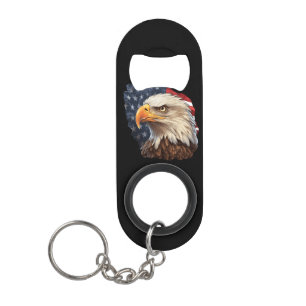 Amerikaanse vlag Bald Eagle Mini Flessenopener
