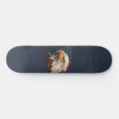 Amerikaanse vlag Bald Eagle Skateboard (Horizontaal)