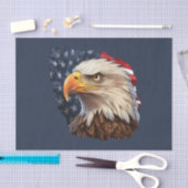 Amerikaanse vlag Bald Eagle Tissuepapier (Craft)