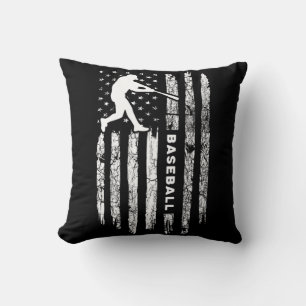 Amerikaanse vlag Baseball Apparel -  honkbal Kussen