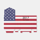 Amerikaanse vlag bedankdoosjes (Uitgevouwen)