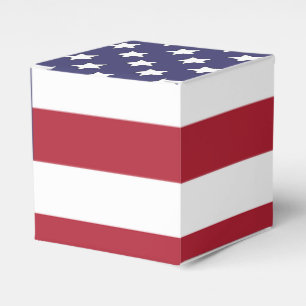 Amerikaanse vlag bedankdoosjes