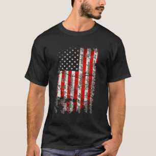 Amerikaanse vlag belofte van trouw t-shirt
