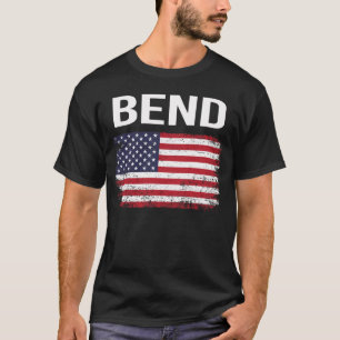 Amerikaanse Vlag Bend T-shirt