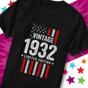 Amerikaanse Vlag Beperkte Editie Sterren Vintage 1 T-shirt
