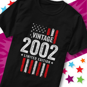 Amerikaanse Vlag Beperkte Editie Sterren Vintage 2 T-shirt