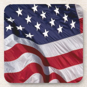 Amerikaanse vlag bier onderzetter