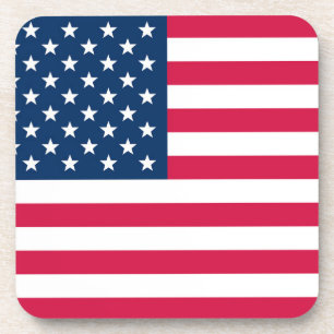 Amerikaanse vlag bier onderzetter