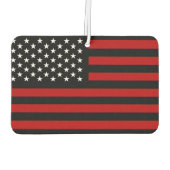 Amerikaanse vlag Black Red White Luchtverfrisser (Achterkant)