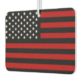 Amerikaanse vlag Black Red White Luchtverfrisser (Links)