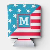 Amerikaanse vlag blikjeskoeler (Achterkant)