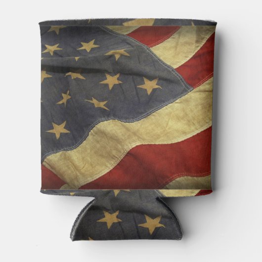 Amerikaanse vlag blikjeskoeler (Voorkant)