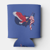 Amerikaanse vlag blikjeskoeler (Achterkant)