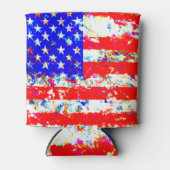 Amerikaanse vlag blikjeskoeler (Voorkant)