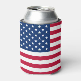 Amerikaanse vlag blikjeskoeler