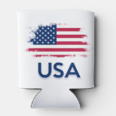 Amerikaanse vlag blikjeskoeler (Achterkant)