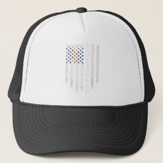  Amerikaanse vlag Bowling Dad Bowler Trucker Pet