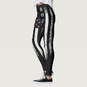  Amerikaanse vlag Bowling Mam Bowler Leggings (Links)