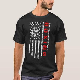 Amerikaanse vlag Boxer Distress Boxer US T-shirt