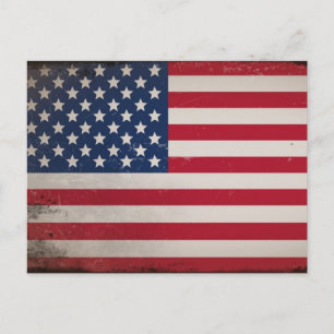 Amerikaanse vlag Briefkaart