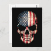  Amerikaanse vlag Briefkaart (Voorkant / Achterkant)