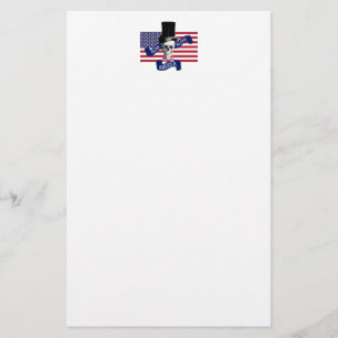 Amerikaanse vlag briefpapier