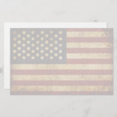  Amerikaanse vlag Briefpapier (Voorkant / Achterkant)