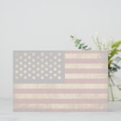  Amerikaanse vlag Briefpapier (Staand voorkant)