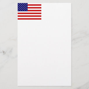 Amerikaanse vlag briefpapier