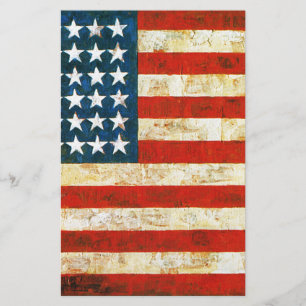 Amerikaanse vlag briefpapier