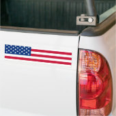 Amerikaanse vlag bumper sticker (Op Truck)