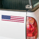 Amerikaanse vlag Bumpersticker (Op Truck)