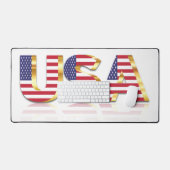 Amerikaanse vlag bureaumat (Keyboard & Muis)