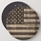  Amerikaanse vlag Button (Voorkant /achterkant)