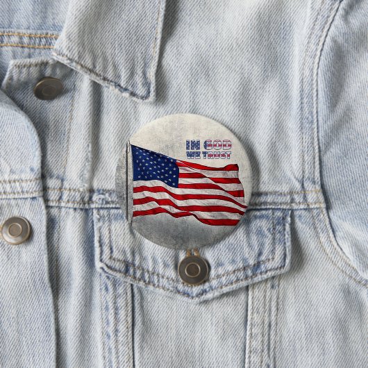 Amerikaanse vlag Button (In situ)