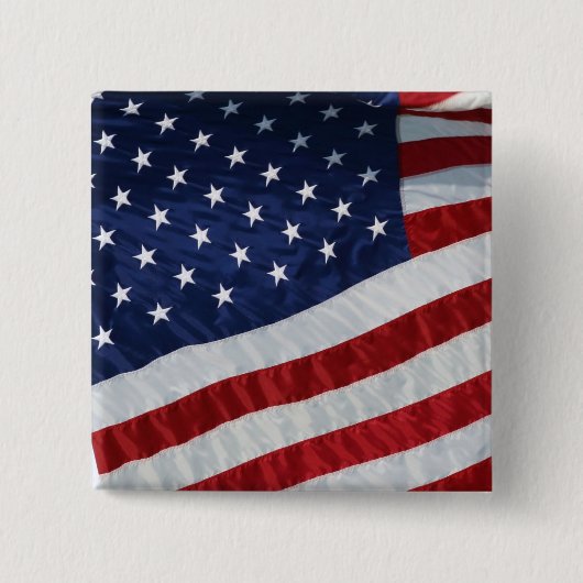 Amerikaanse vlag Button (Voorkant)