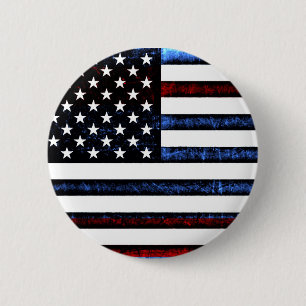 Amerikaanse vlag Button