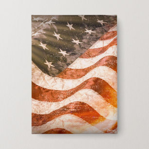 Amerikaanse vlag button