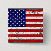 Amerikaanse vlag Button (Voorkant)