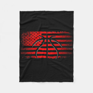Amerikaanse Vlag Bysketbyll Kleding - Bysketbyll 2 Fleece Deken